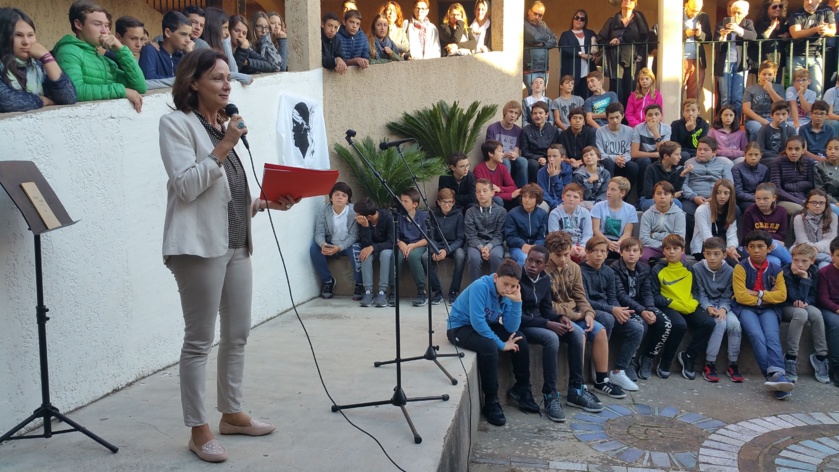 Cérémonie du lundi 16 octobre 2017 - Maria Ghjentile Cérémonie du lundi 16 octobre 2017 - Maria Ghjentile