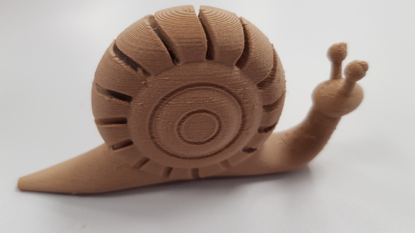Mon escargot woodPLA | CR-10 S Mon escargot woodPLA | CR-10 S