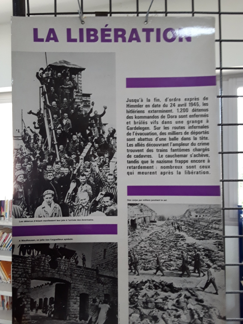 Expo sur la déportation pendant la seconde guerre mondiale