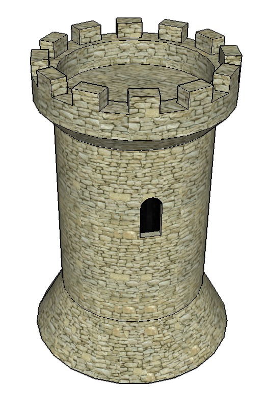 Réalisation d'une tour génoise Réalisation d'une tour génoise