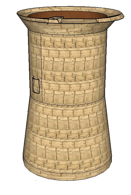 Réalisation d'une tour génoise Réalisation d'une tour génoise