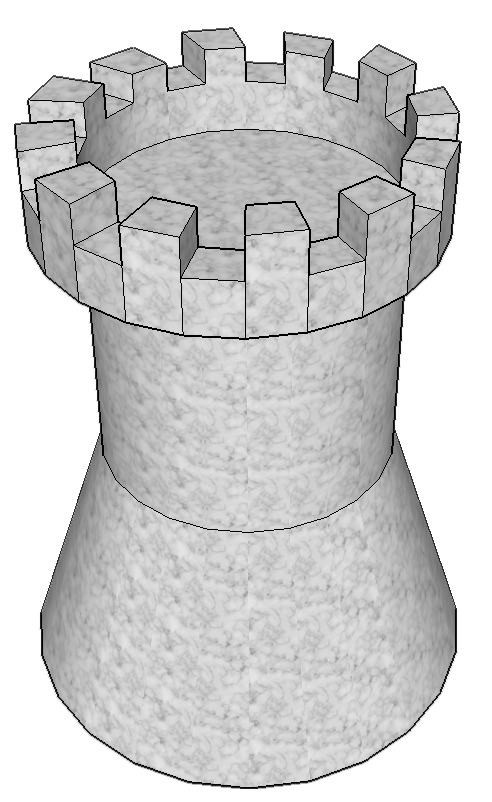 Réalisation d'une tour génoise Réalisation d'une tour génoise