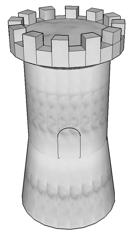 Réalisation d'une tour génoise Réalisation d'une tour génoise