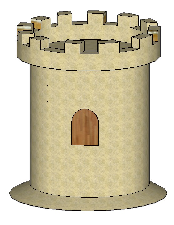 Réalisation d'une tour génoise Réalisation d'une tour génoise