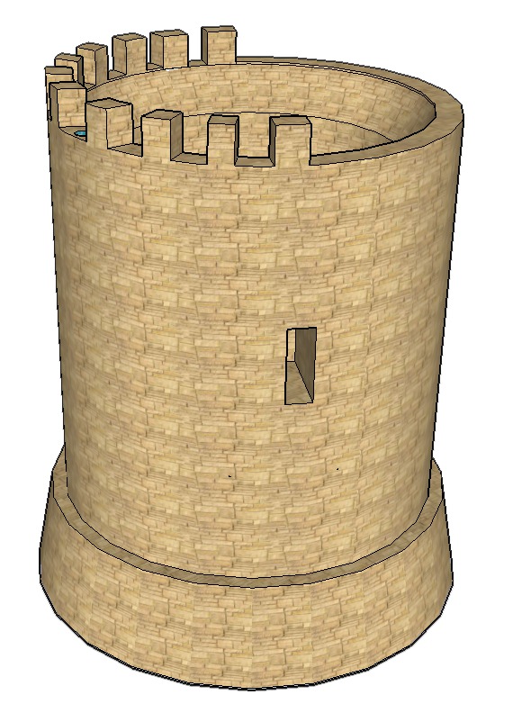 Réalisation d'une tour génoise Réalisation d'une tour génoise