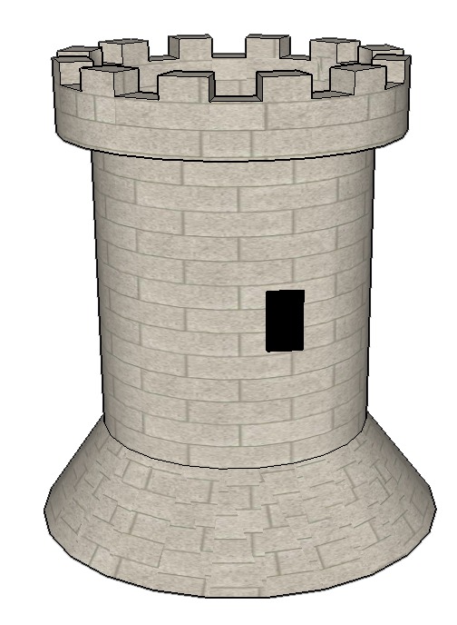 Réalisation d'une tour génoise Réalisation d'une tour génoise