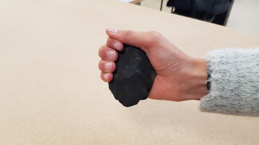 Biface en obsidienne (Pièce d’Ethiopie – Afrique de l’Est) Biface en obsidienne (Pièce d’Ethiopie – Afrique de l’Est)