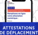 Attestations de déplacement | COVID-2020