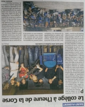Article Corse Matin : Article Corse Matin :