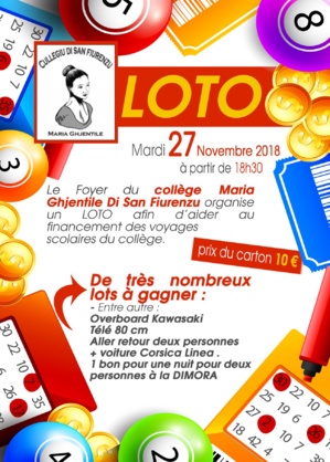 LOTO 27 Novembre 2018