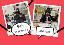 Les 4e, lauréats du concours "Bulles de Mémoire" [MAJ 04/06/21]